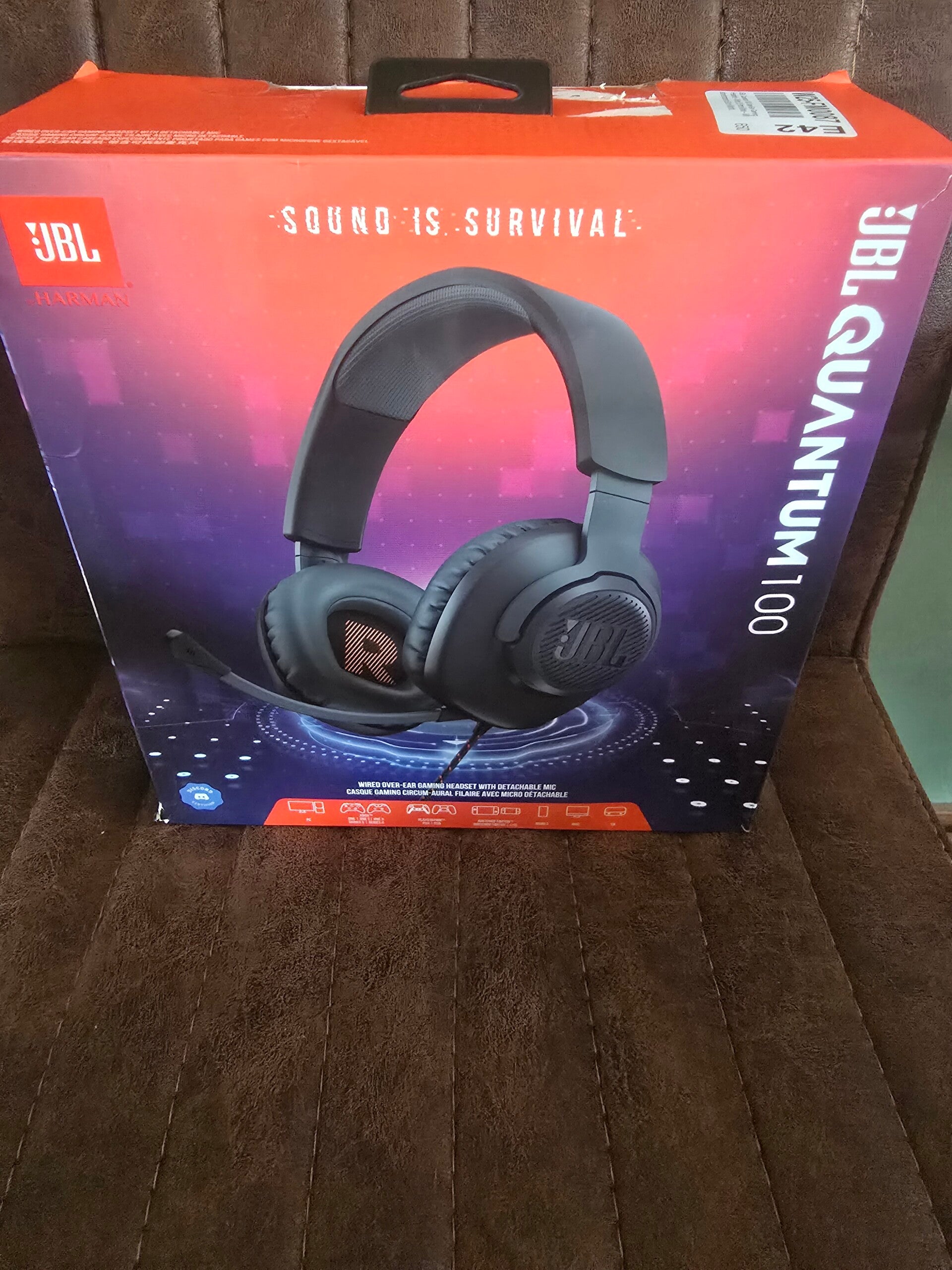 JBL Quantum 100 Gaming Headset – Zo goed als nieuw