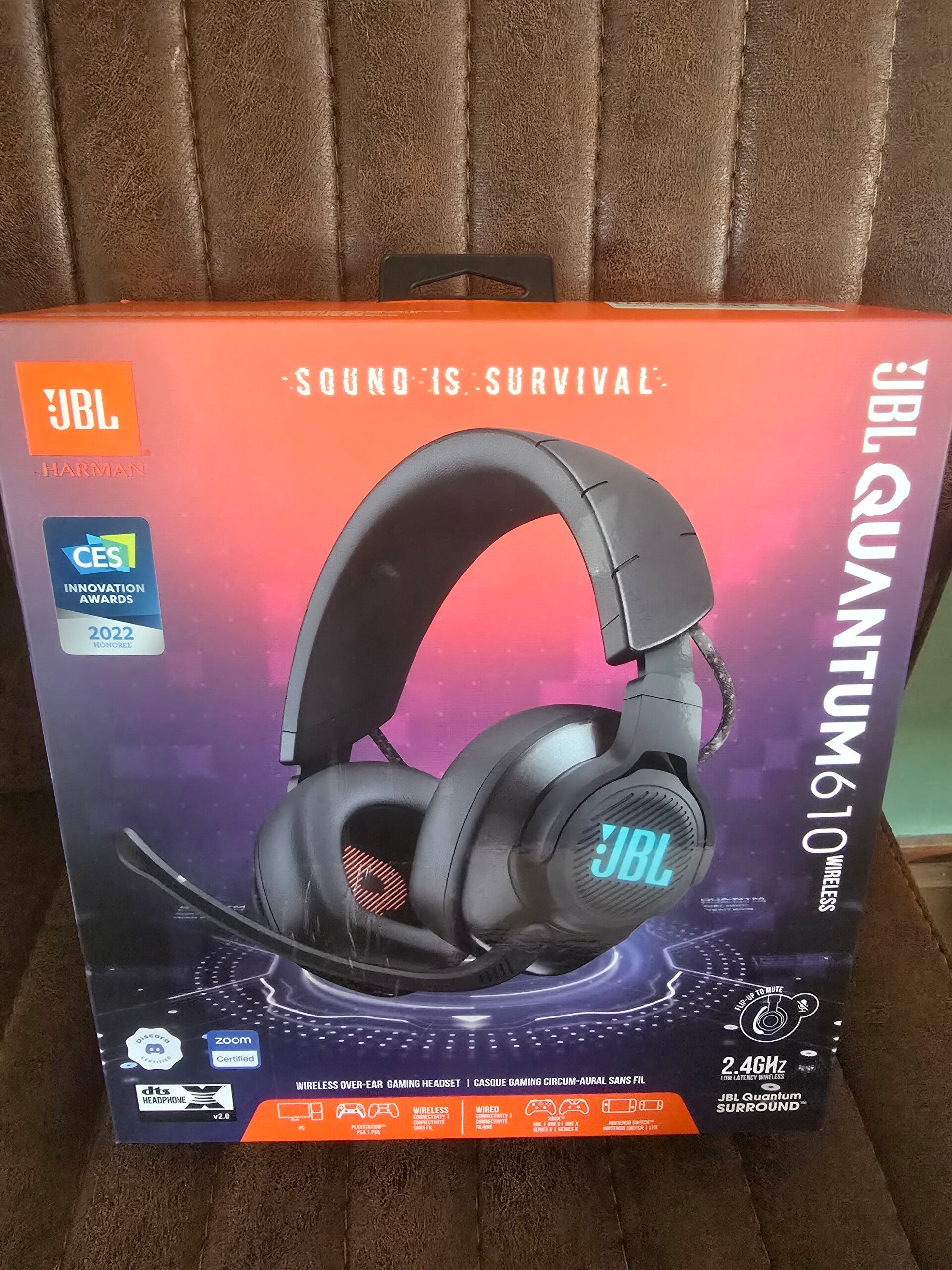 JBL Quantum 610 Wireless Gaming Headset – Zo goed als nieuw in doos!