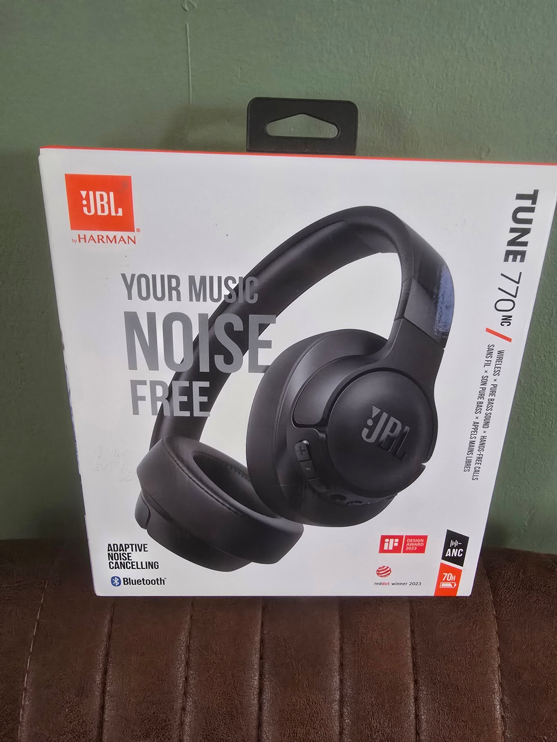 JBL Tune 770NC Draadloze Koptelefoon met Noise Cancelling (Zwart) - Zo goed als nieuw