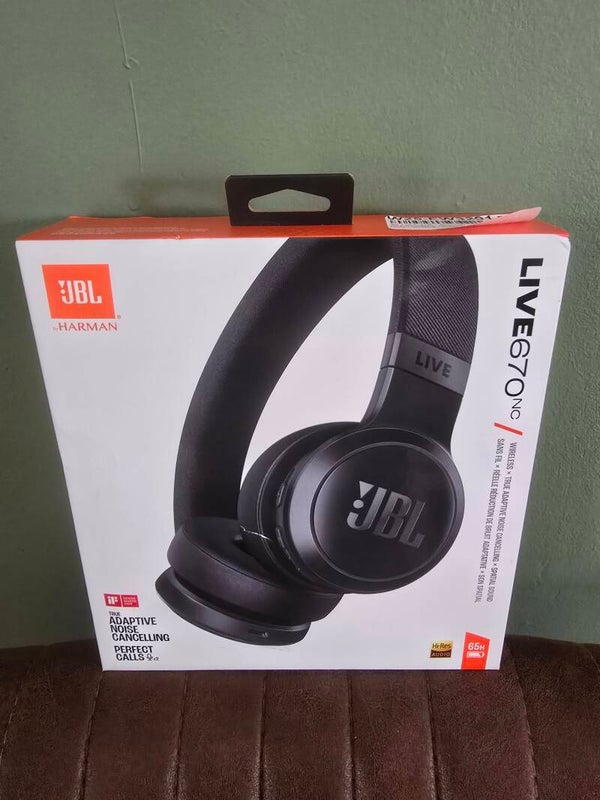 JBL Live 670NC Draadloze Koptelefoon (Zwart) – Compleet in doos