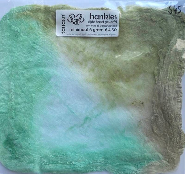 Zijden hankies 545 groen