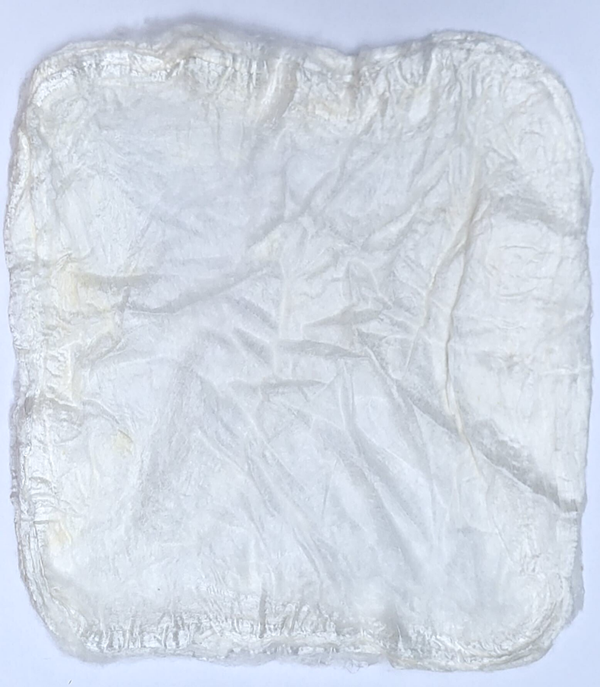 Hankies (zijde) naturel minimaal 8 gram