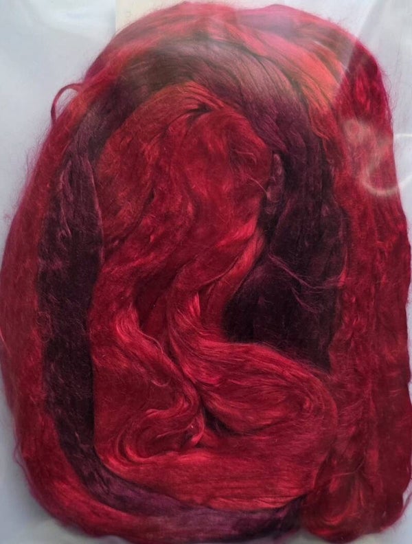 Moerbei zijde lont 315 rood