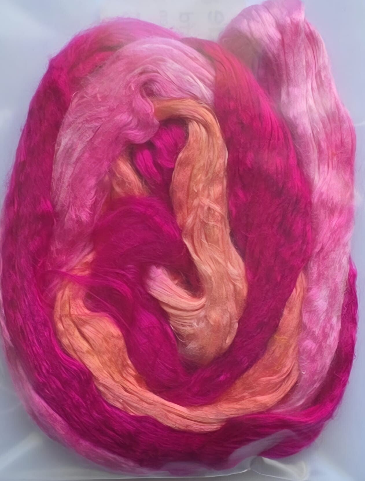 Moerbei zijde lont 327 roze