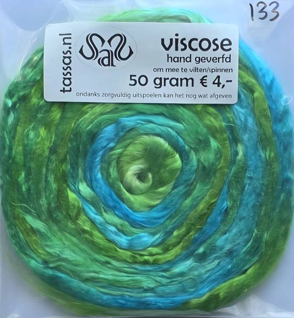 Viscose lont 133 groen