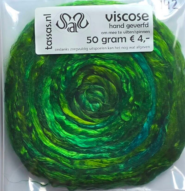 Viscose lont 142 groen