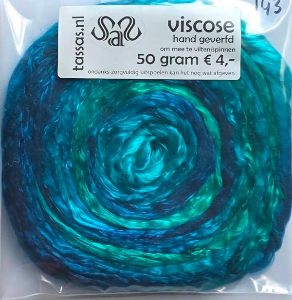 Viscose lont 143 turquoise