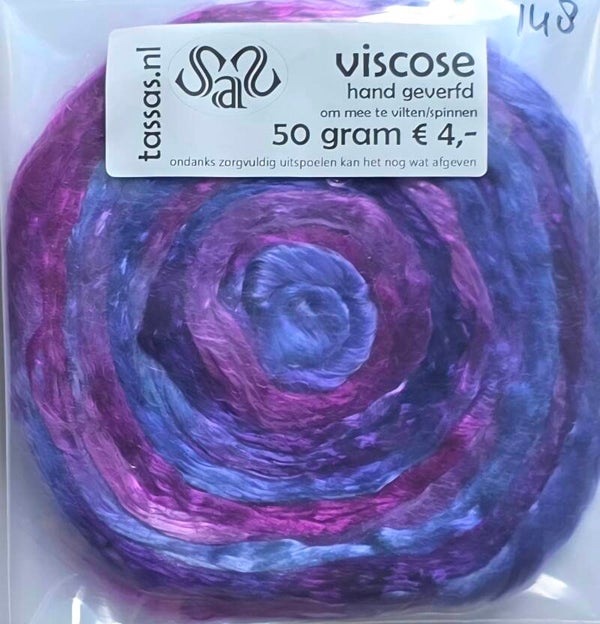 Viscose lont 148 paars