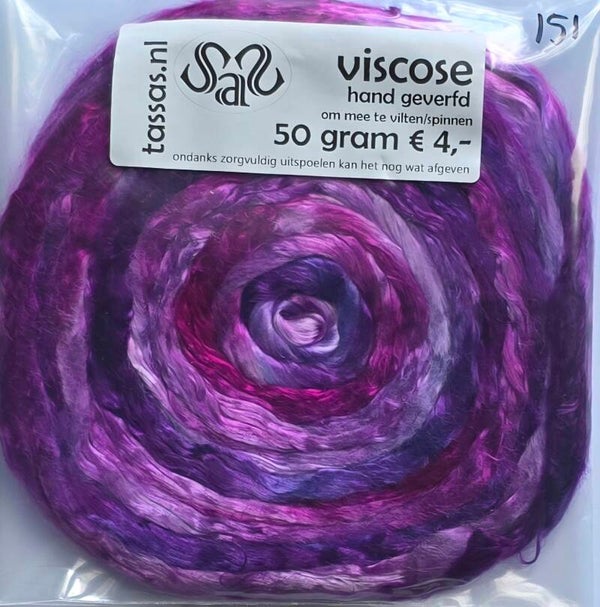 Viscose lont 151 paars