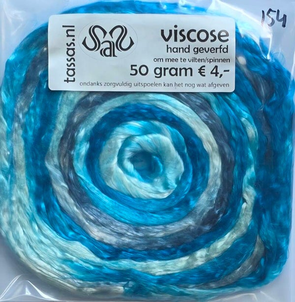 Viscose lont 154 turquoise