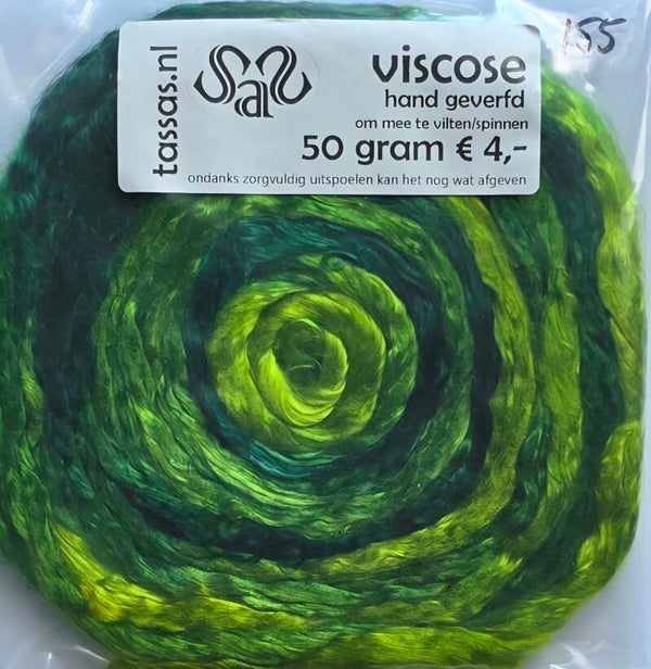 Viscose lont 155 groen