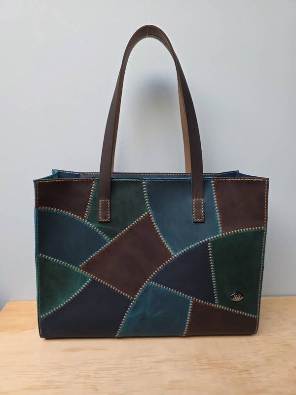 Patchwork werktas/laptoptas