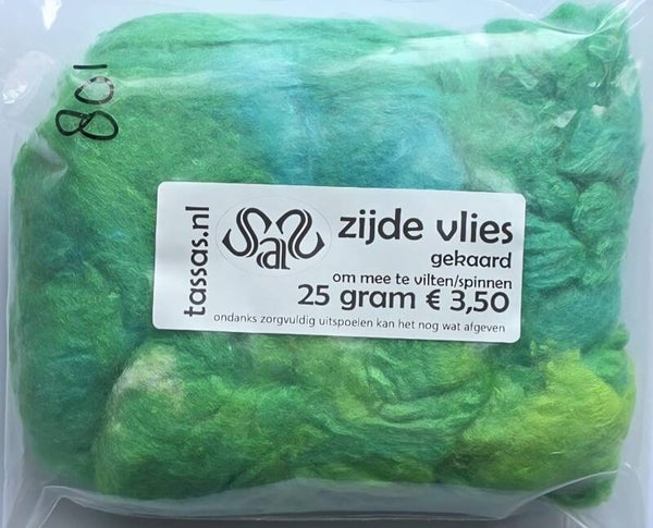 Zijde vlies 801 groen
