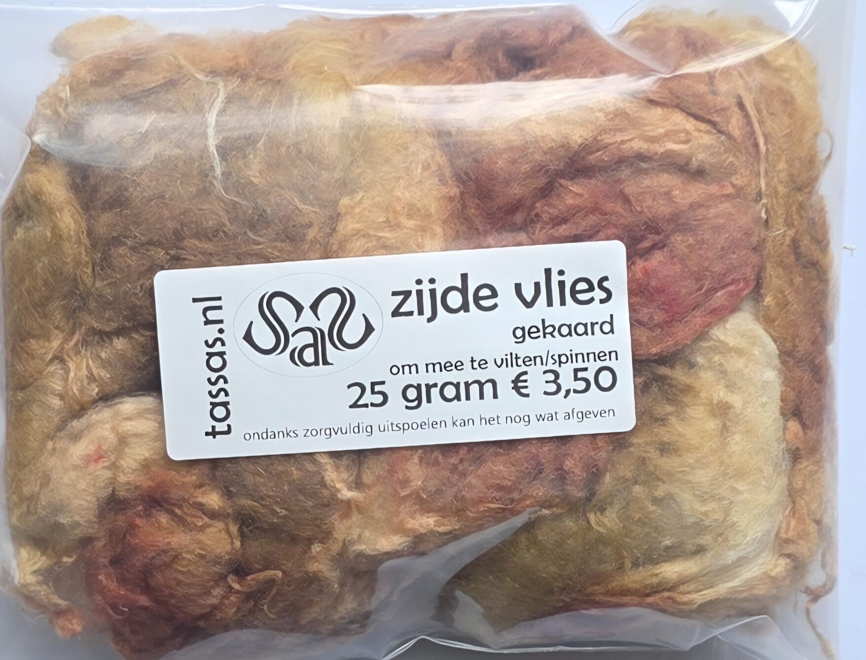 Zijde vlies 808 bruin