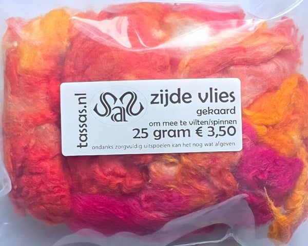 Zijde vlies 813 oranje