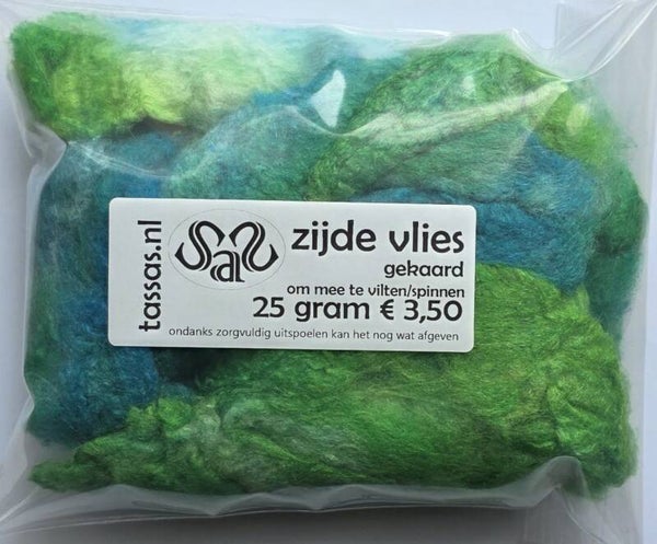 Zijde vlies 814 groen