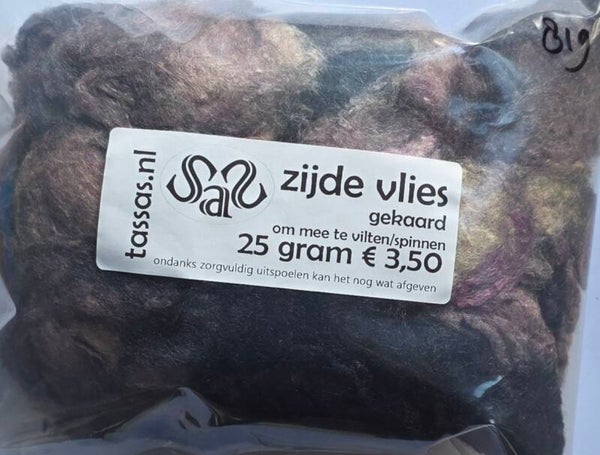Zijde vlies 819 bruin