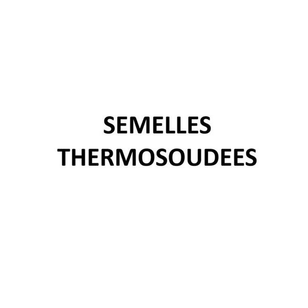 Semelles thermosoudées sans bilan