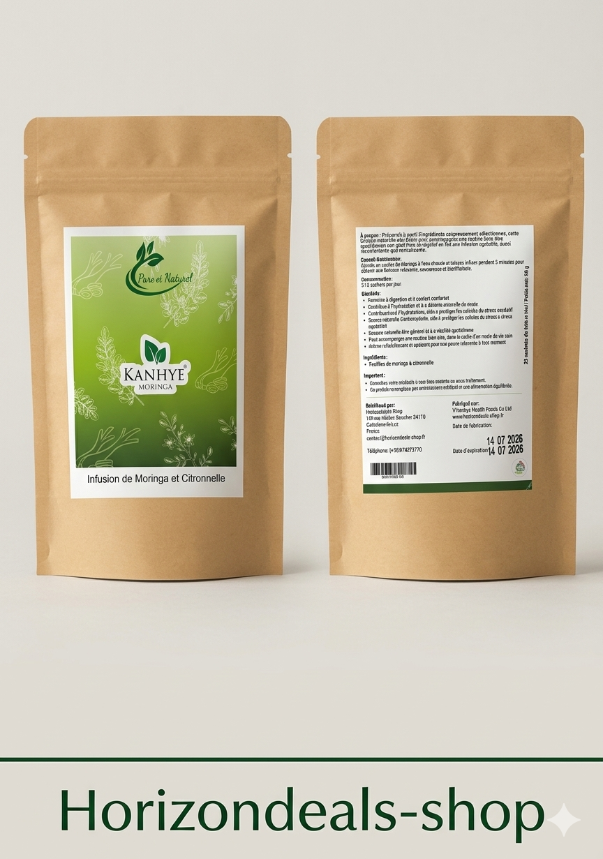 MORINGA à la citronnelle