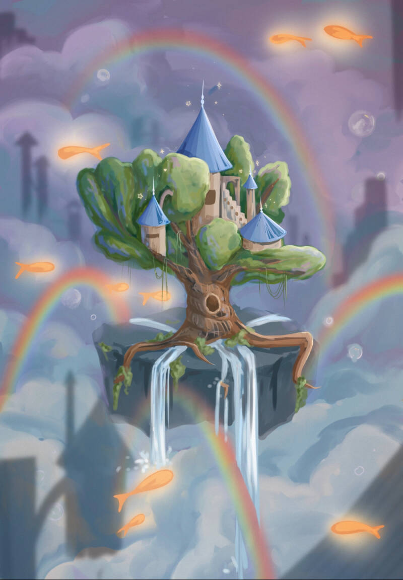 Underwater Treehouse
