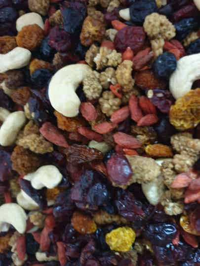 Bessen mix (met of zonder cashew)