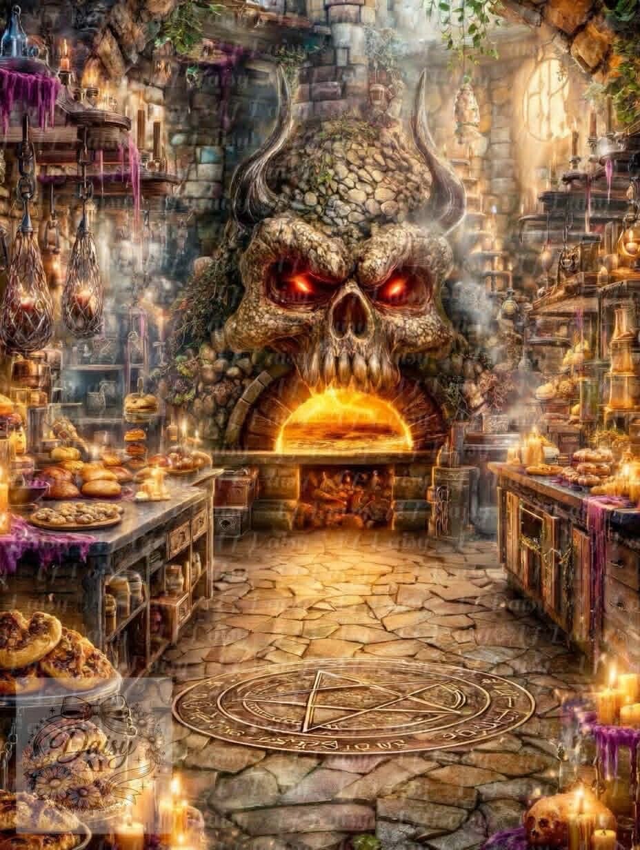 Bäckerei der Hölle 70x100cm