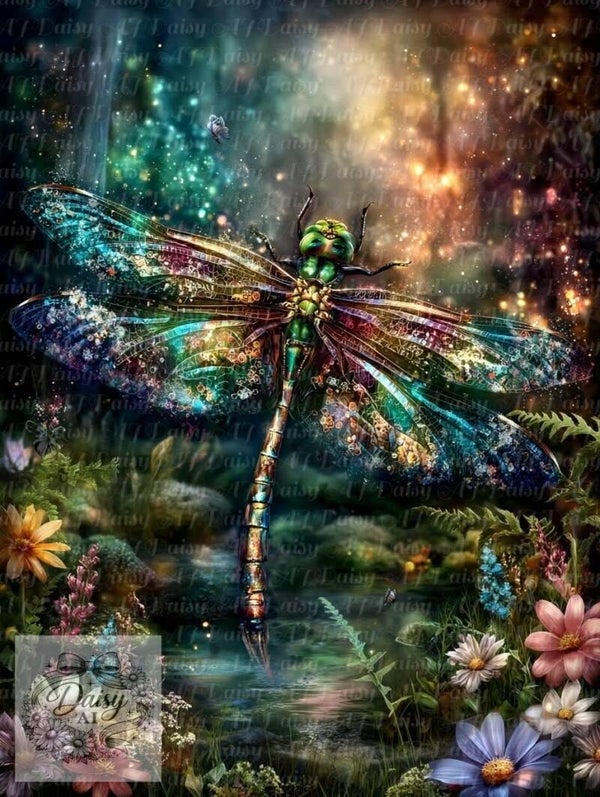 Libelle 60x100cm
