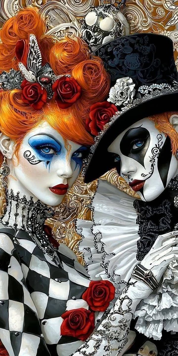 Carneval 60x100cm