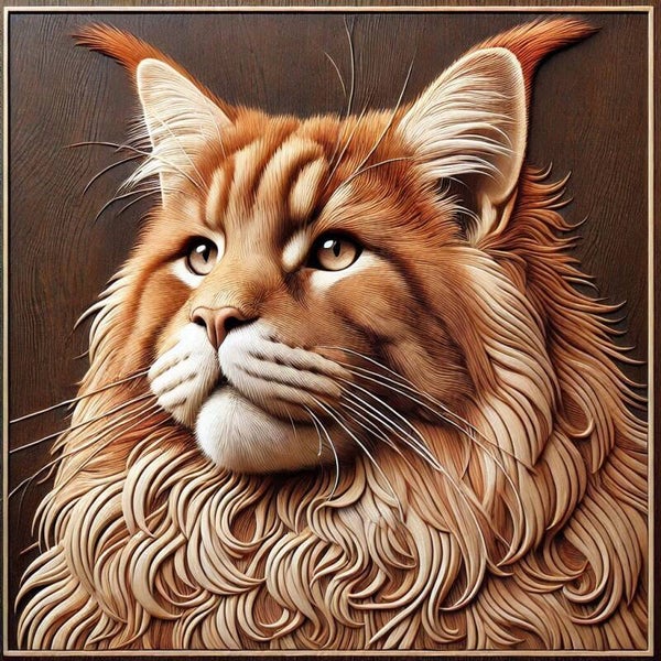 Maine Coon  50x50cm