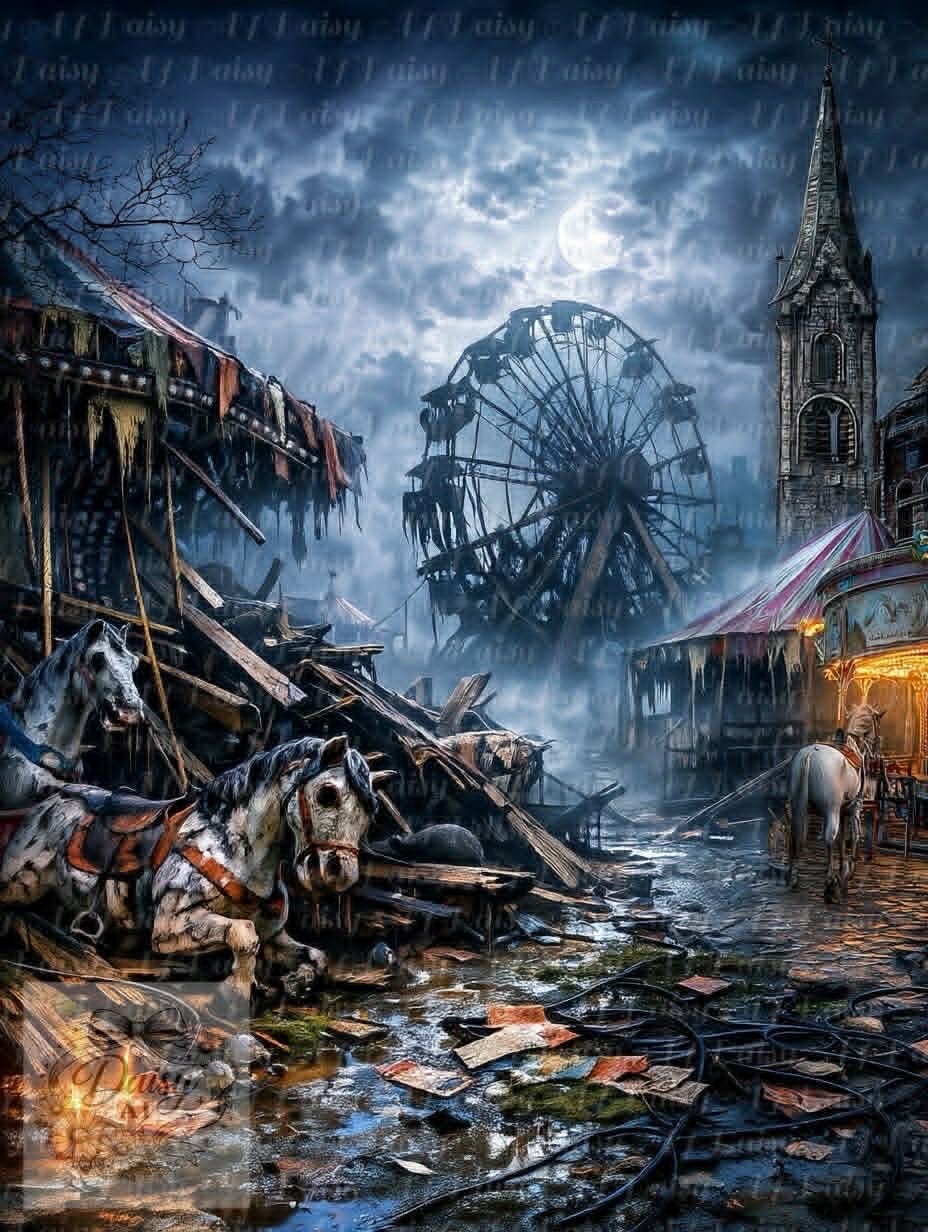 Jahrmarkt 70x100cm