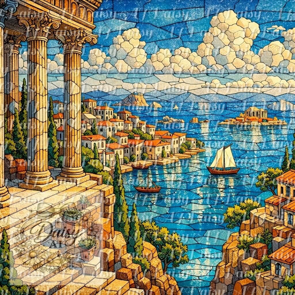 Mosaik 80x80cm