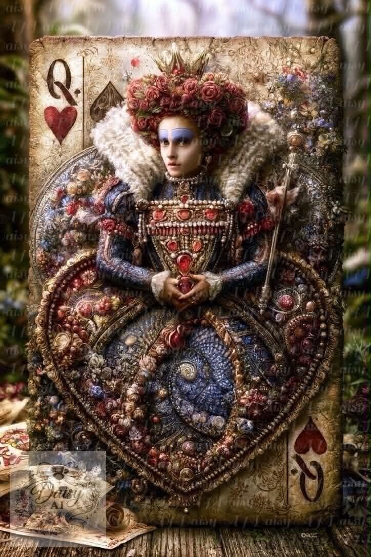 Herzdame 60x100cm
