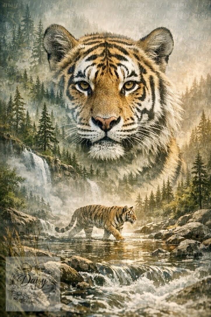 Tiger 1.1  60x100cm