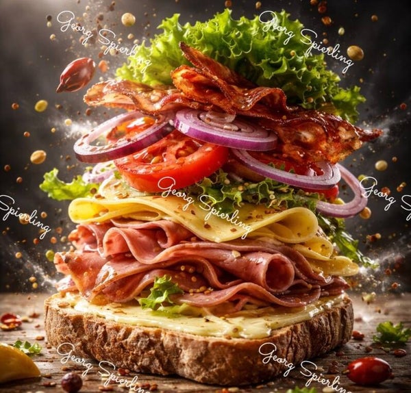 Sandwich 80x80cm