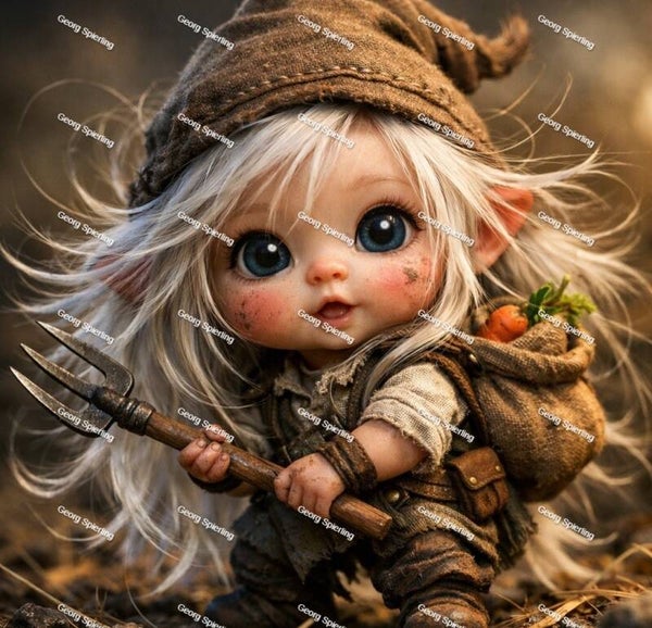 Gemüsebauer 60x60cm