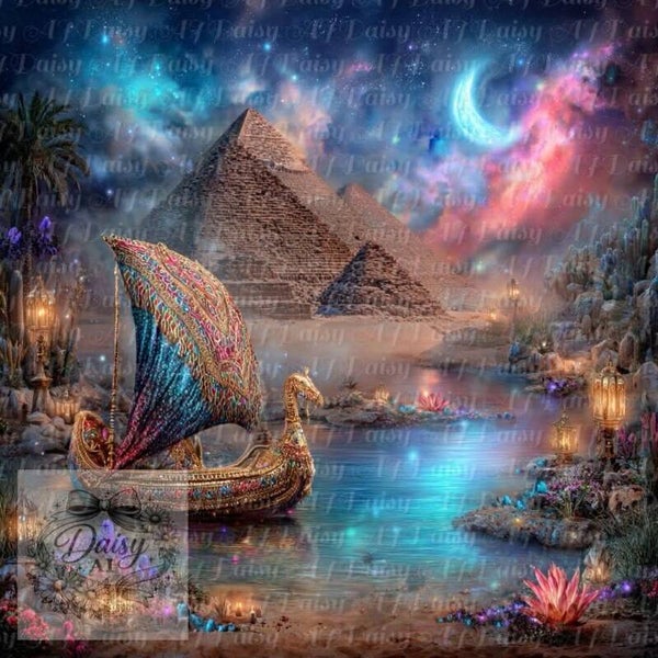 Pyramidentraum 90x90cm