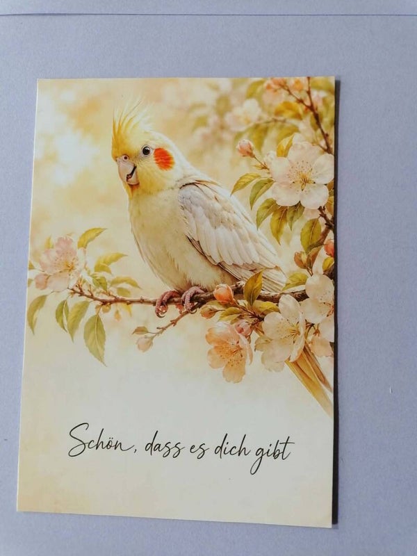 Gruß-Motiv Karten mit einem Spruch