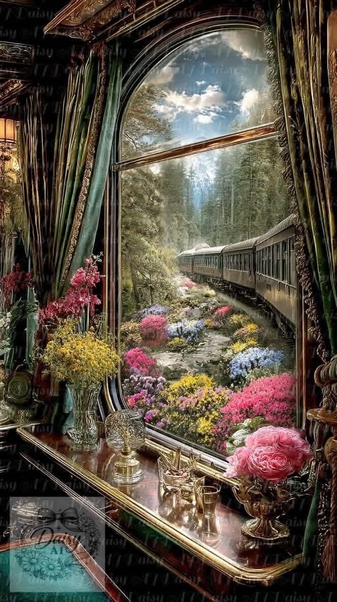 Das Zug Fenster 80x150cm