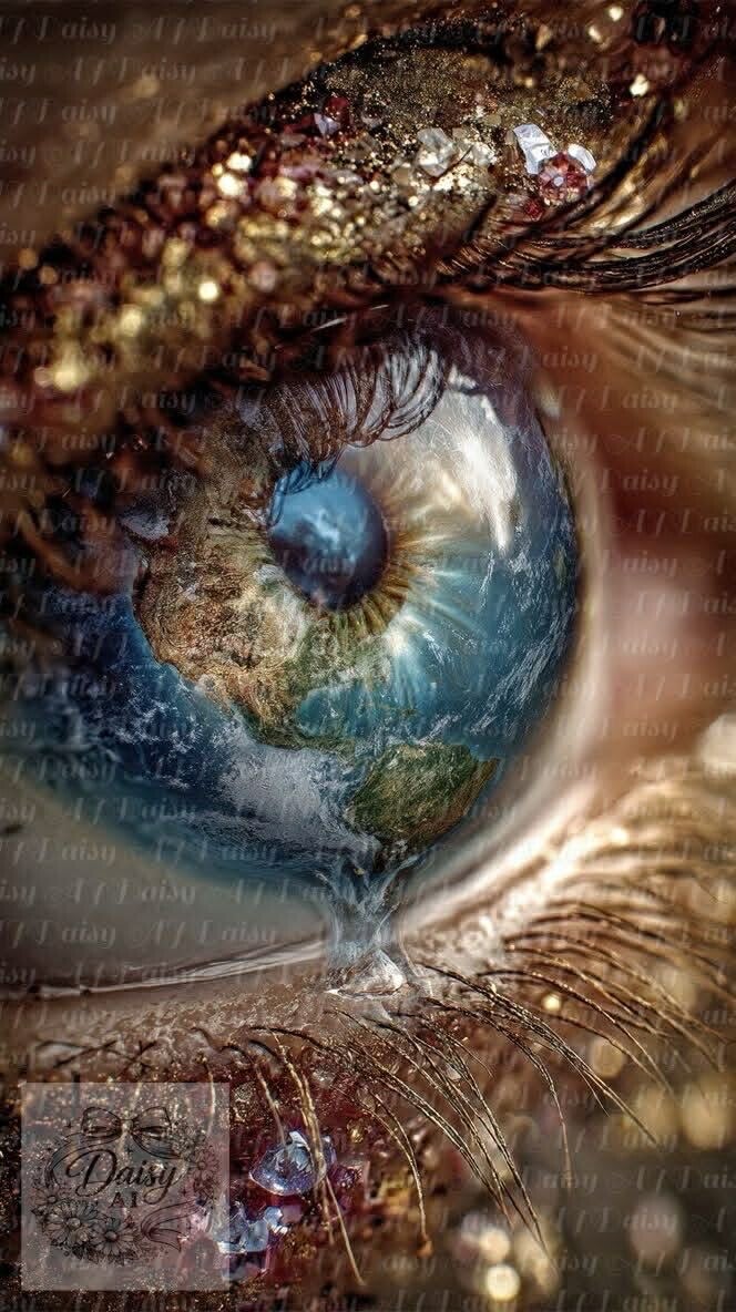 Das Auge der Welt 60x100cm