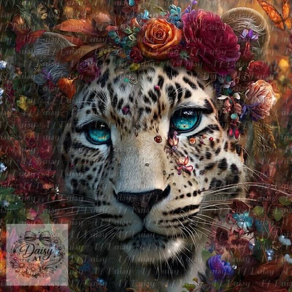 Blue Eyes 80x80cm