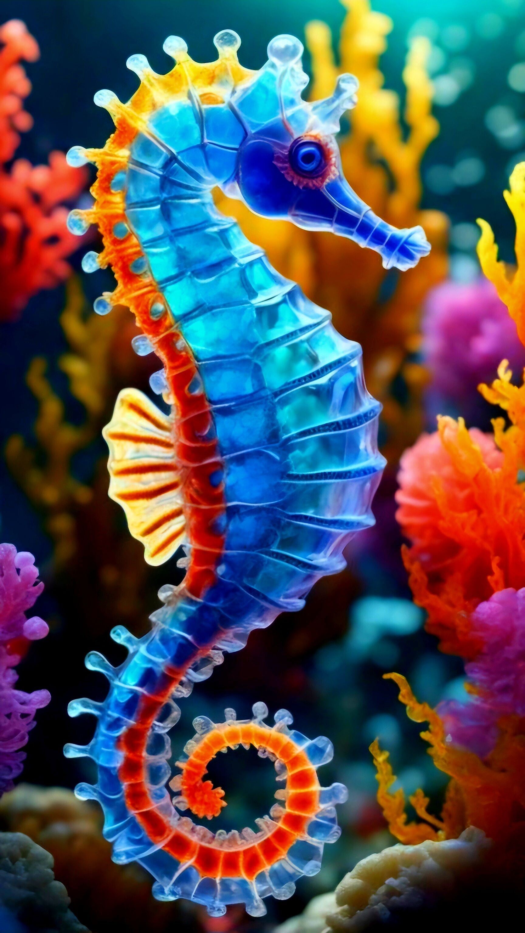 Seepferdchen 60x100cm