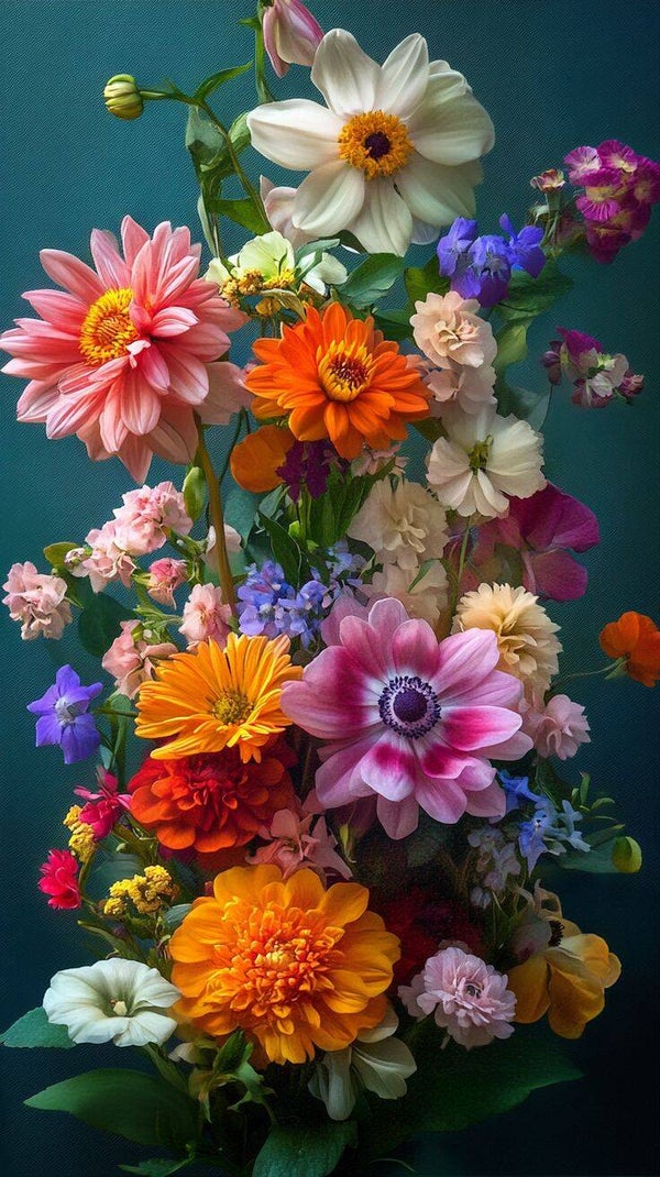 Blumen 60x100cm
