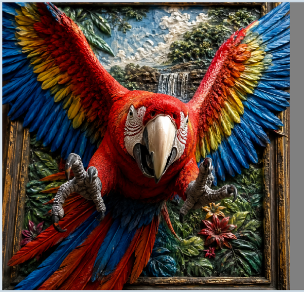 Ara 70x70cm