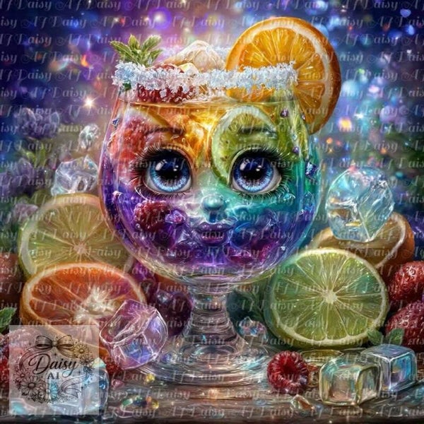 Tropi Frutti Cocktail 60x60cm