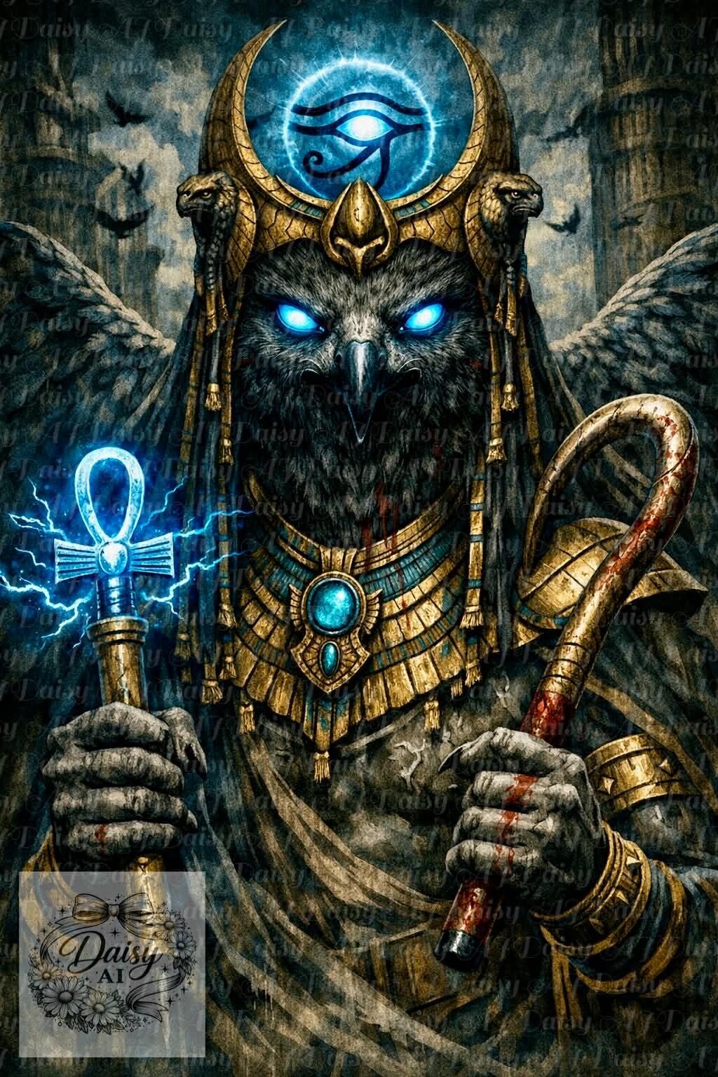 Horus 60x100cm