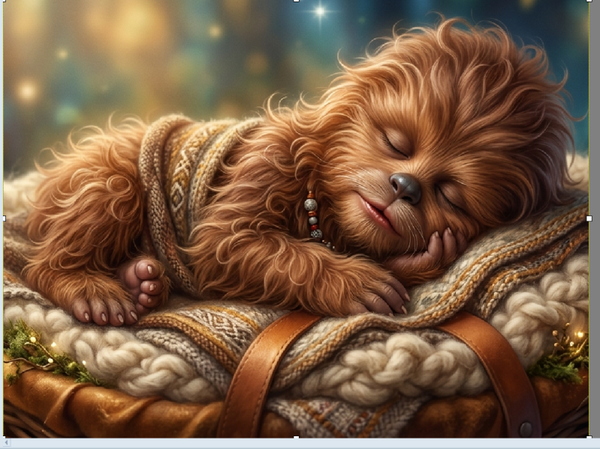 Baby Chewie 80x60cm