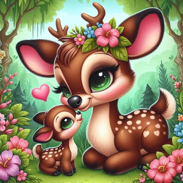 Bambi 50x50cm