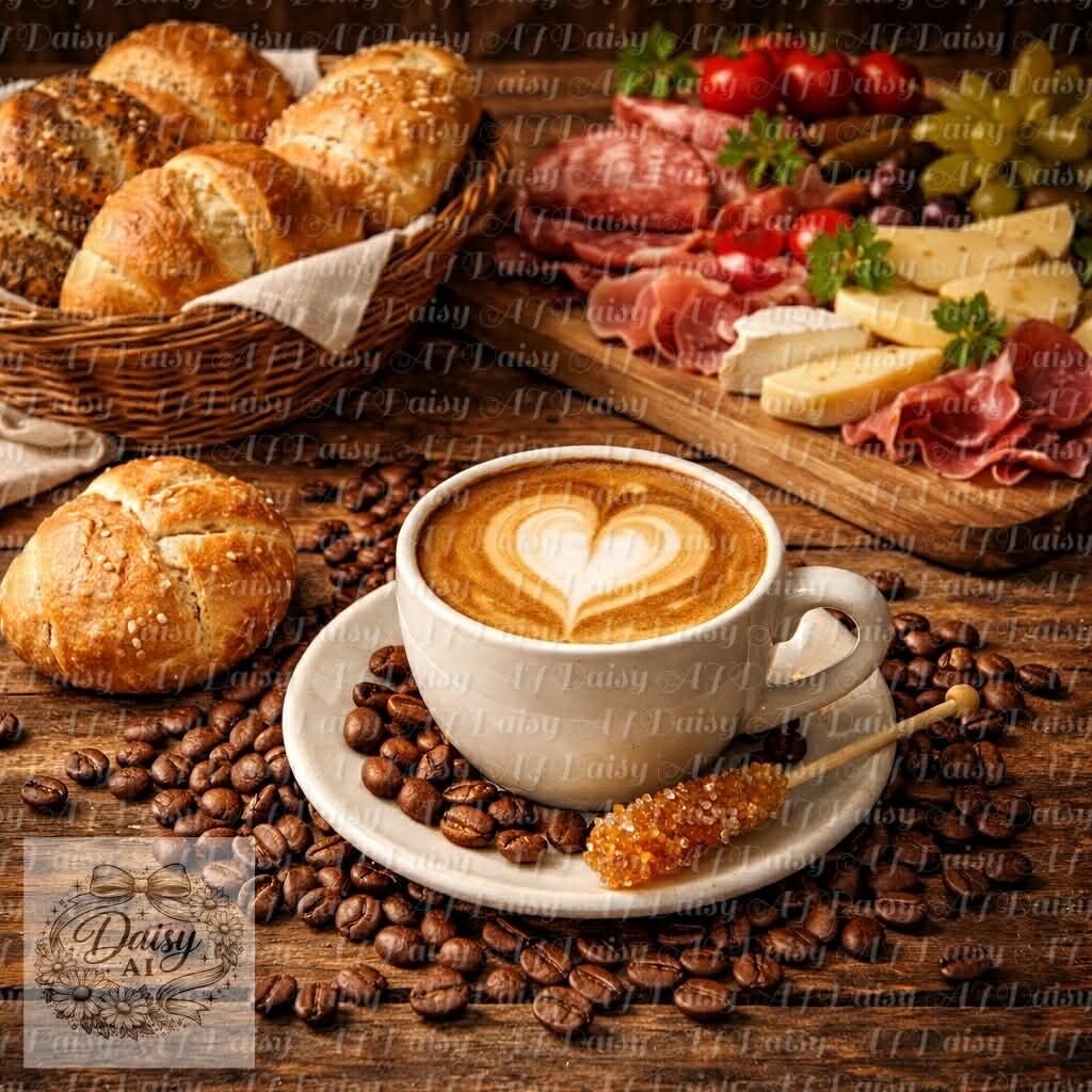 guten Morgen 50x50cm