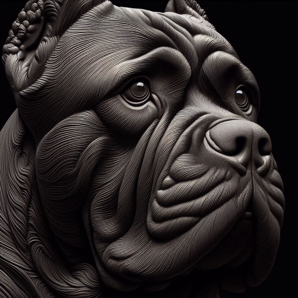 Cane Corso 50x50cm