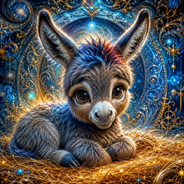 Esel Mira 70x70cm
